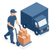 AtMyDoorMoving.com logo